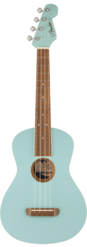 Fender Avalon Tenor Uke - Daphne Blue